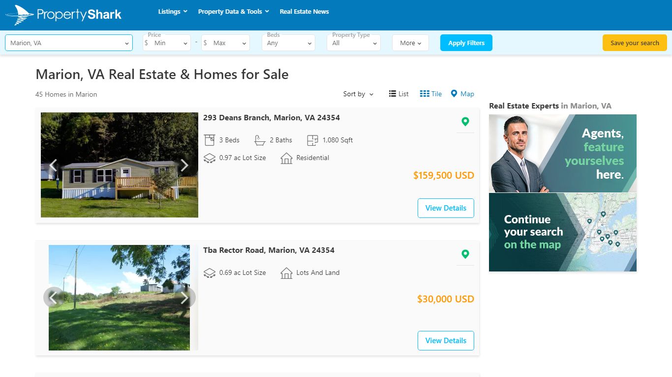 44 Homes for Sale in Marion, VA | PropertyShark